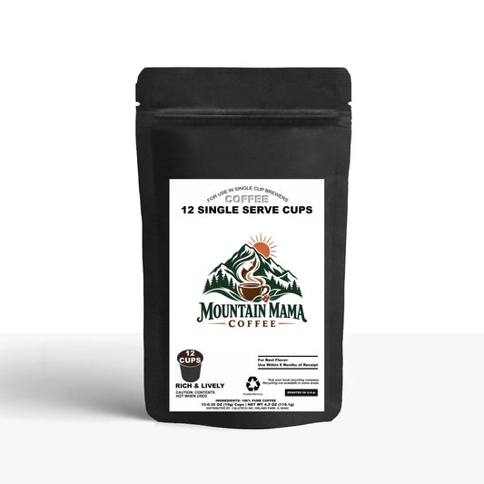 12 Pack Single Serve Coffee Capsules