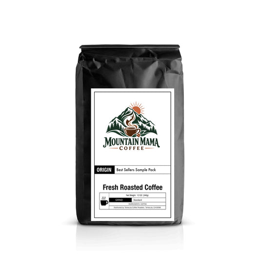 Best Sellers Sample Pack: 6Bean, Cowboy, Breakfast, Peru, Mexico, Bali